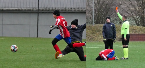 přípravné utkání FC Mladé Buky/Tatran Hostinné U15 - FK Jaroměř U15, 28.1.2023, foto: Václav Mlejnek